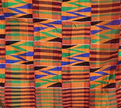 Kente Cloth Handwoven Ghana Asante Kente Ashanti African Art Textiles 6 ...