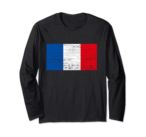 French Flag France Flag Viva La France Long Sleeve T-shirt