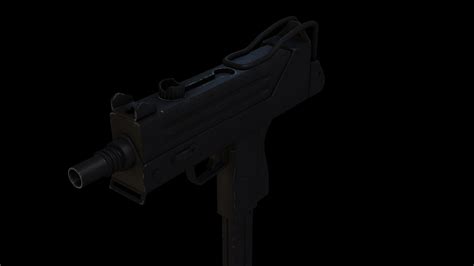 Mac 10 Submachine Gun RenderHD by taizongames on DeviantArt