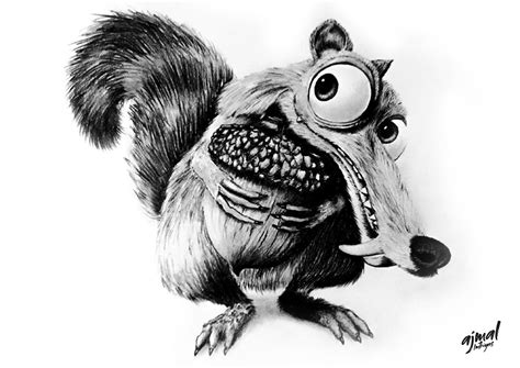 Scrat : Ice Age on Behance