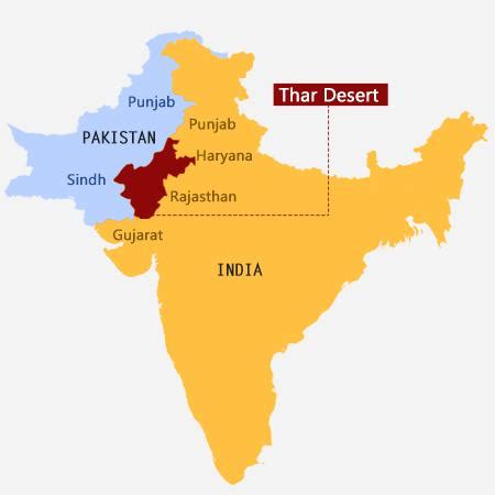 Thar Desert On India Map - Andree Marybeth