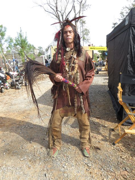 The "Shaman" in full costume. Season 2. | Costume design, Actors, Costumes