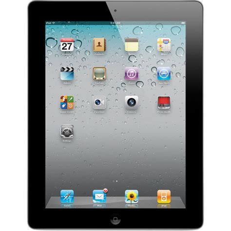 B - Grade Apple iPad 2 16GB Wi-Fi Refurbished - Black - Walmart.com ...