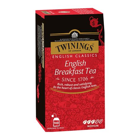 Amazon.com : Twinings English Breakfast Tee 100 Teebeutel : Grocery Tea ...