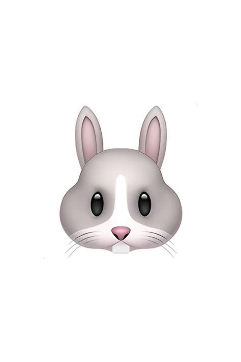 🐰 Rabbit Face Emoji | Bunny emoji, Emoji wallpaper iphone, Emoji clipart