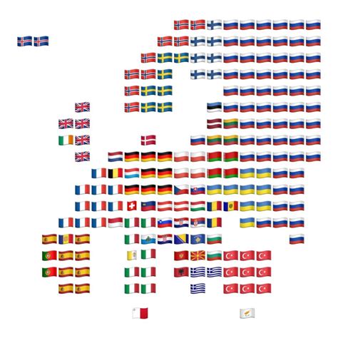 Europe Emoji Flag Map Quiz