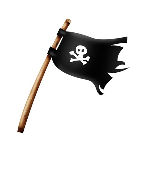 Pirate Flag Png Hd Quality - Drapeau Pirate Clipart Transparent Png ...