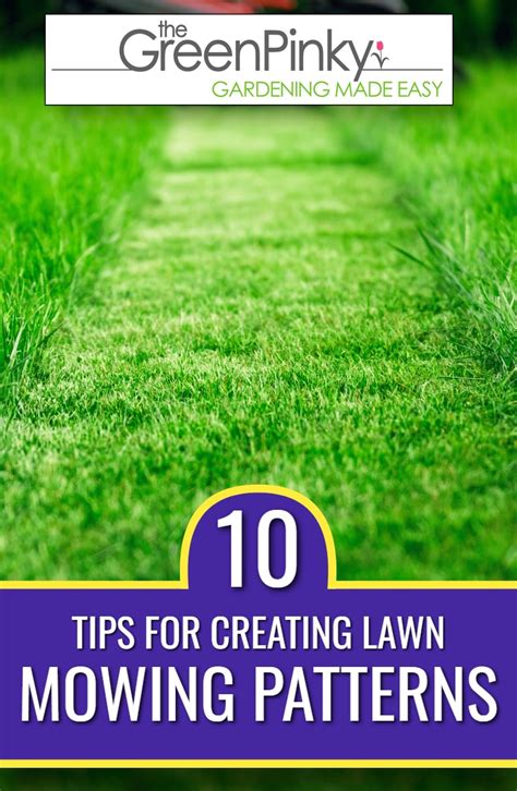 How to Mow Lawn Patterns?— 10 Easy Tips for Mowing Patterns