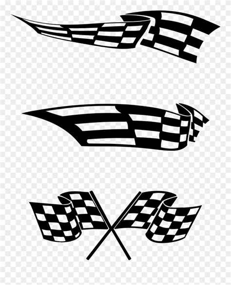 Checkered Flag Vector Clipart (#379500) - PinClipart