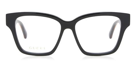 Gucci GG1302O 004 Eyeglasses in Black | SmartBuyGlasses USA