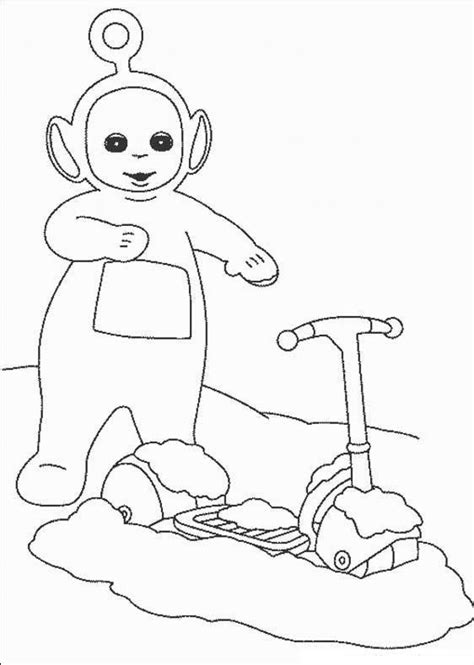 Free Printable Teletubbies Coloring Pages For Kids