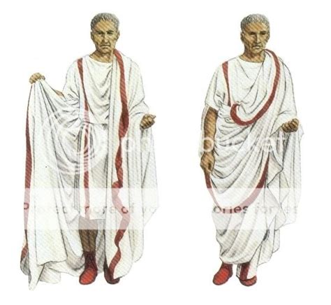 Dress of Senator, ancient Rome. | Ropa romana, Moda romana, Vestimenta ...