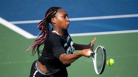 Coco Gauff Practice Session | 2021 US Open - YouTube