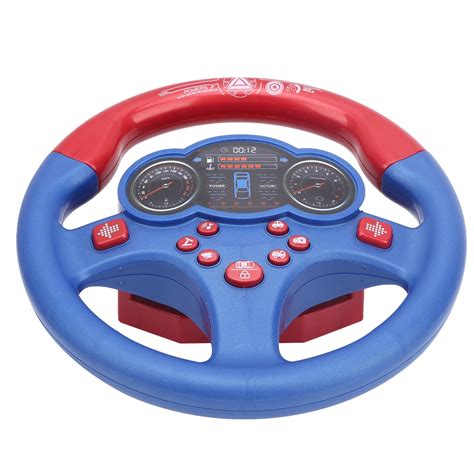 Electric Kids Simulation Steering Wheel Toy Driving Car Steering Wheel ...