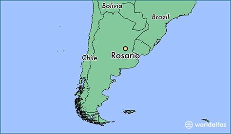 Where Is Rosario Argentina Map