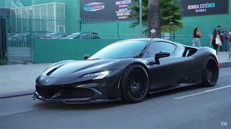 “Insane” Ferrari SF90 Spider With First Full CF Body Kit Shows a ...