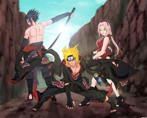 Naruto, Sakura, Sasuke - Anime Photo (28203382) - Fanpop