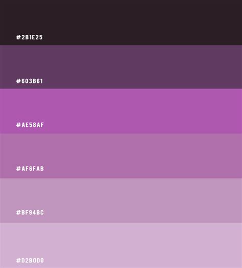 Lilac and Purple Colour Scheme - Colour Palette #40