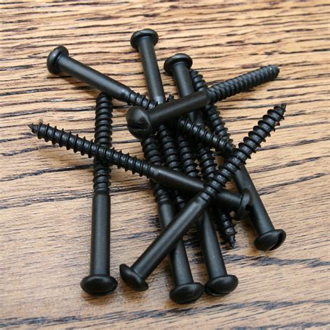 Wood Screws 8 x 2" x 10 | Part of The Rustic Merchant's range of black ...