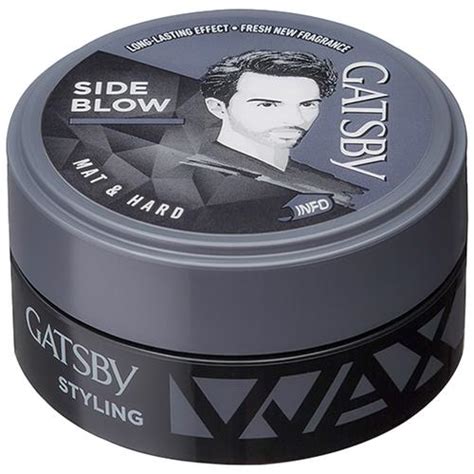 Buy Gatsby Hair Styling Wax Side Blow - Mat & Hard, Long-Lasting Effect ...