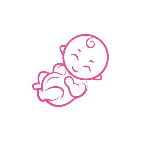 baby logo vector 5294740 Vector Art at Vecteezy