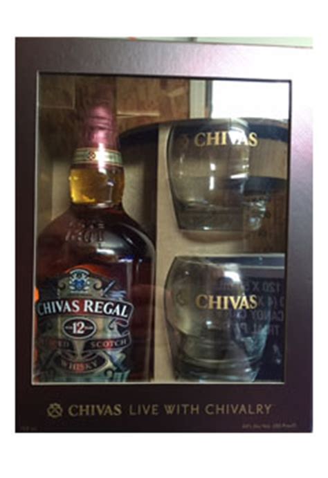 Chivas Regal 12 Year Old Scotch Gift Set