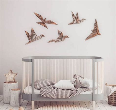 Laser Cut Wooden Birds Wall Decor Modern Wall Art Free Vector cdr ...