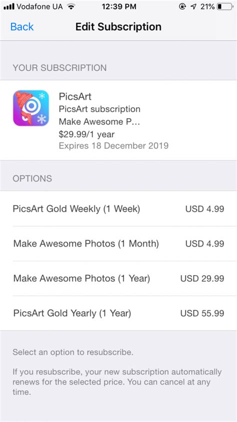 How to Cancel Picsart Gold or Free Trial Subscription - TechOwns