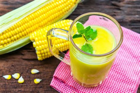 Corn juice stock photo. Image of sweet, wood, vitamins - 59866796