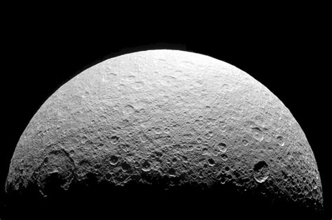 Saturn's moon Rhea