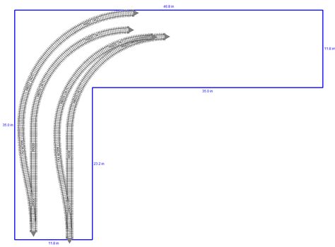 OO Gauge Shelf Layout Plans: Hornby Track Plans for Small Spaces ...