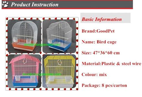 budgie parrot cage - CJ600#~603# - GoodPet (China Manufacturer) - Pet ...