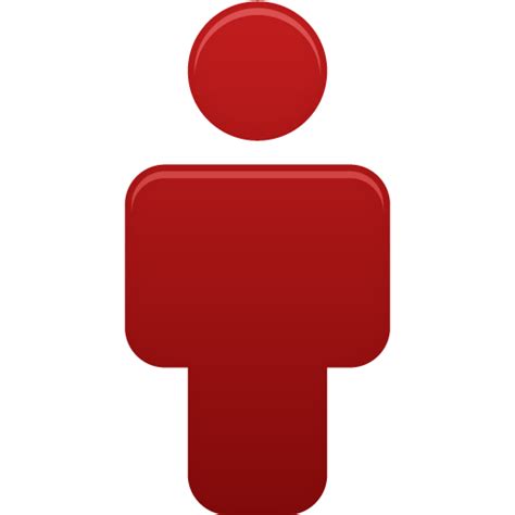 User Red Icon | Pretty Office 13 Iconset | Custom Icon Design