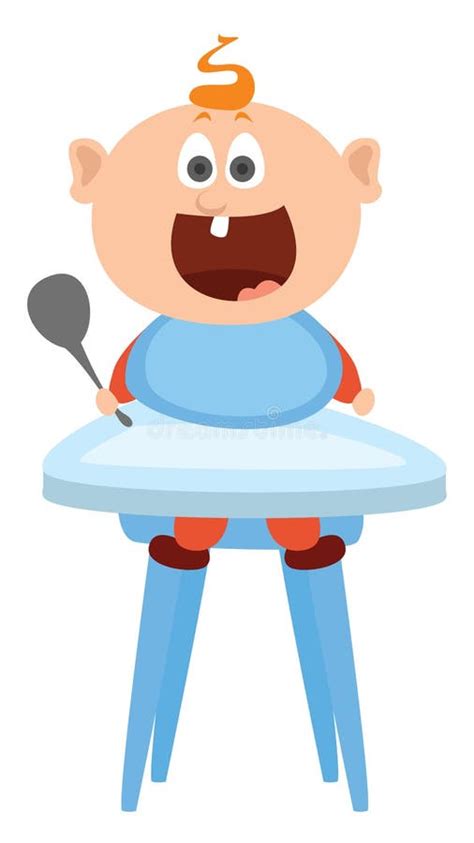 Hungry baby stock vector. Illustration of vector, life - 19128418