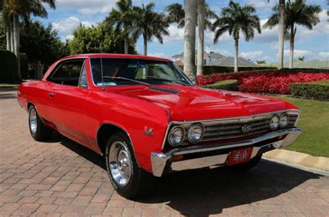 1967 Chevrolet Chevelle Super Sport 396 Red for Sale in Port Jefferson ...