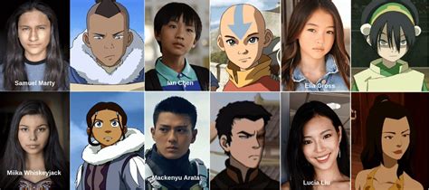 My Ideal Live-Action Avatar Cast : TheLastAirbender