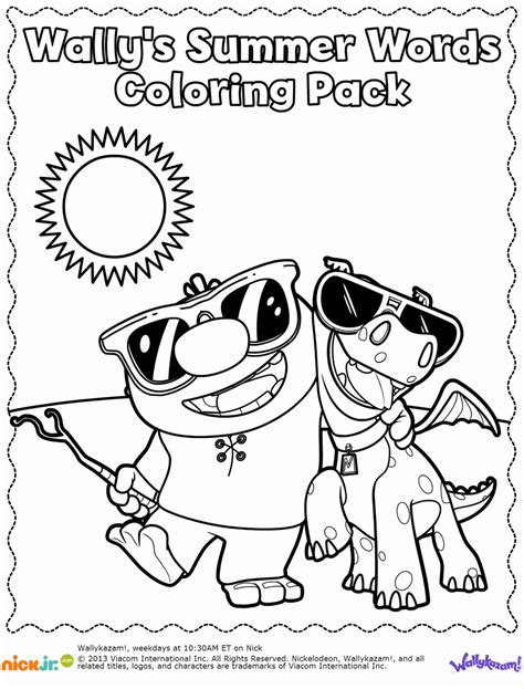 Wallykazam coloring pages download and print for free