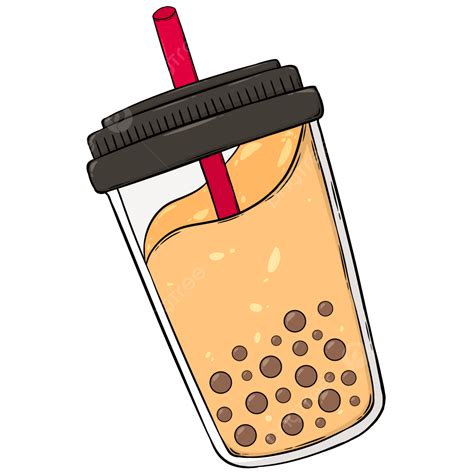 Boba Logo Boba Bubble Tea Drink Boba Png Transparent Clipart Image ...