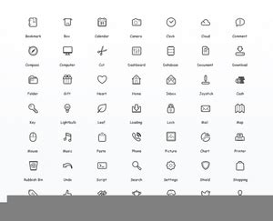 Outline Icon Pack | Free Images at Clker.com - vector clip art online ...