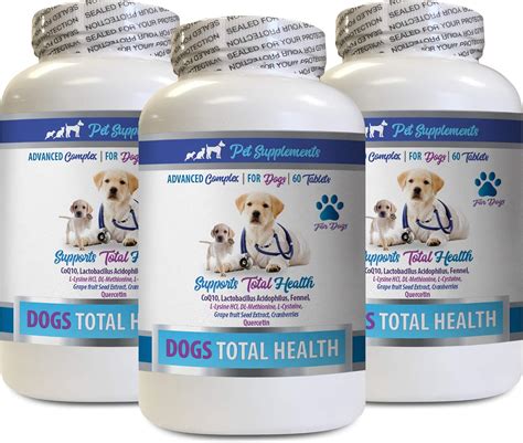 Amazon.com : PET SUPPLEMENTS Dog itching Skin Relief - Dog Total Health ...