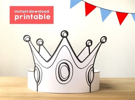 Paper Crown Printable