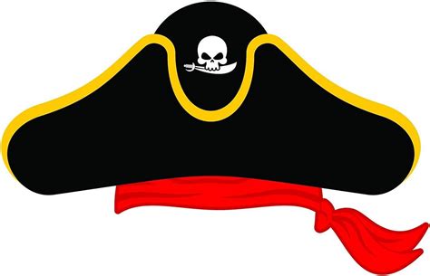 Pirate Hat Cartoon : We are back with another craft for our pirate ...