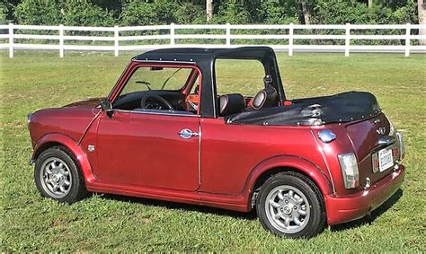 Unusual classic 1982 Austin Mini convertible conversion