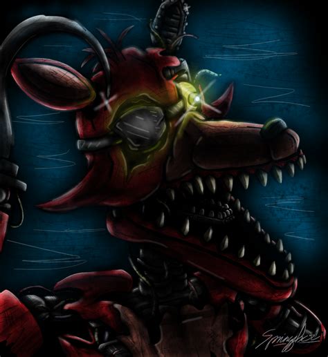 Slashing Fox [Withered Foxy Fan Art] : r/fivenightsatfreddys