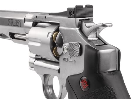 Crosman SR.357 | Single/Double Action CO2 Revolver | Pyramyd AIR