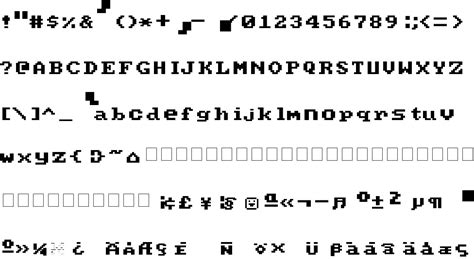 PC Senior free Font in ttf format for free download 6.87KB