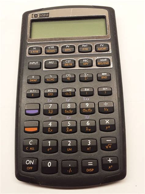 HP Hewlett Packard 10BII Business Financial Calculator No Cover #HP ...