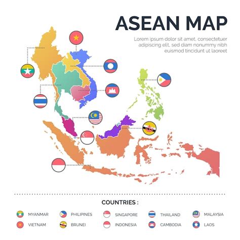 Free Vector Asean Map | The Best Porn Website