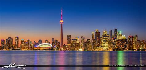 Toronto Ontario Canada Skyline from Center Island | HDR Photography by ...