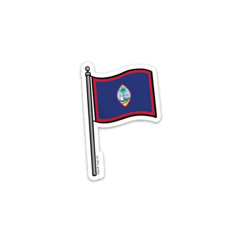 The Guam Flag Sticker